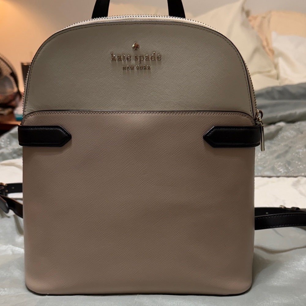 Kate Spade Women’s Backpack in Tan and Black